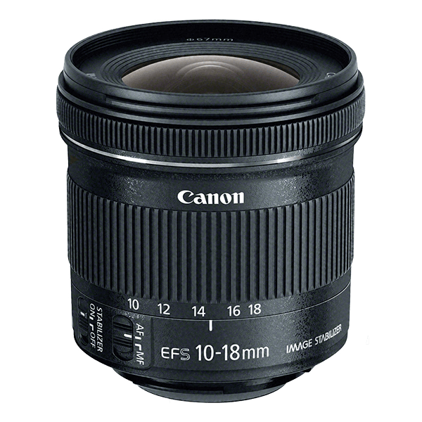 Canon EF-S 10-18mm f/4.5-5.6 IS STM Lens