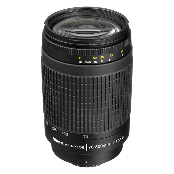スタイリッシュシンプル Nikon AF NIKKOR 70-300mm 4-5.6G 動作確認済