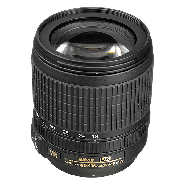 Nikon AF-S DX NIKKOR 18-105mm f/3.5-5.6G ED VR Lens