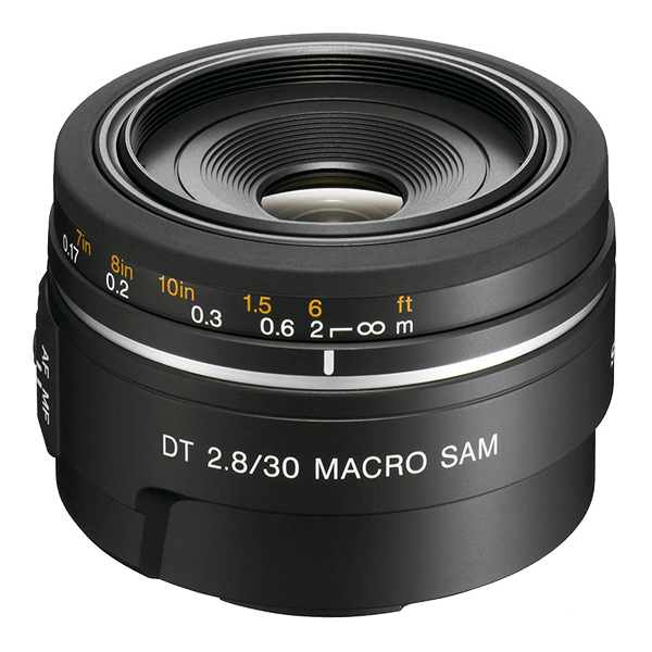 Sony DT 30mm f/2.8 Macro SAM Lens